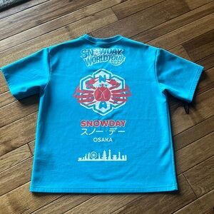 NEW Men’s Snow Day‎ World Tour Osaka Japan Sneaker Con Streetwear Shirt M Used